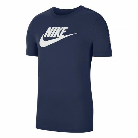 Nike Sportswear Hybrid shirt heren marine/wit