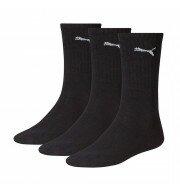Puma hoog 3 paar sokken zwart