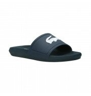 Lacoste Croco Slide slippers heren marine/wit