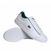 Lacoste Carnaby Evo 120 sneakers heren wit/groen