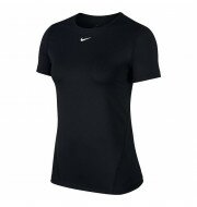 Nike Pro shirt dames zwart/wit