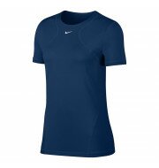 Nike Pro shirt dames donker blauw 