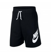 Nike Sportswear FT Alumni short heren zwart/wit 