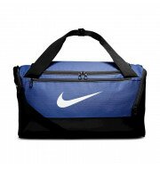 Nike Brasilia Small Duffel sporttas blauw/wit