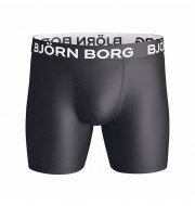 Björn Borg Solid Performance boxershort 1-pack heren zwart