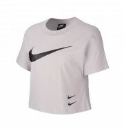 Nike Sportswear Swoosh shirt dames grijs 