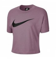 Nike Sportswear Swoosh shirt dames lila paars