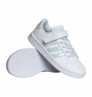 adidas Grand Court C sneakers meisjes wit/licht blauw 
