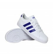 adidas Baseline sneakers jongens wit/blauw