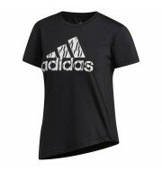 adidas Ikat Bos shirt dames zwart/wit 