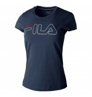 Fila Reni shirt dames marine/logo 