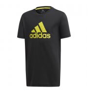 adidas Prime shirt jongens zwart/geel