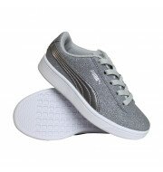 Puma Vikky V2 Glitz sneakers meisjes grijs/zilver 