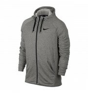 Nike Dry FZ Fleece vest heren grijs 