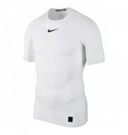 Nike Pro Compressie SS shirt heren wit