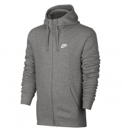 Nike FT Club Fleece vest heren grijs